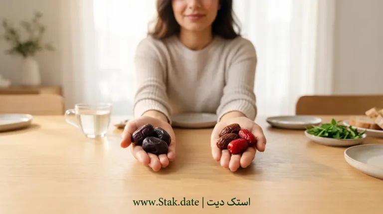 تفاوت خرما و رطب