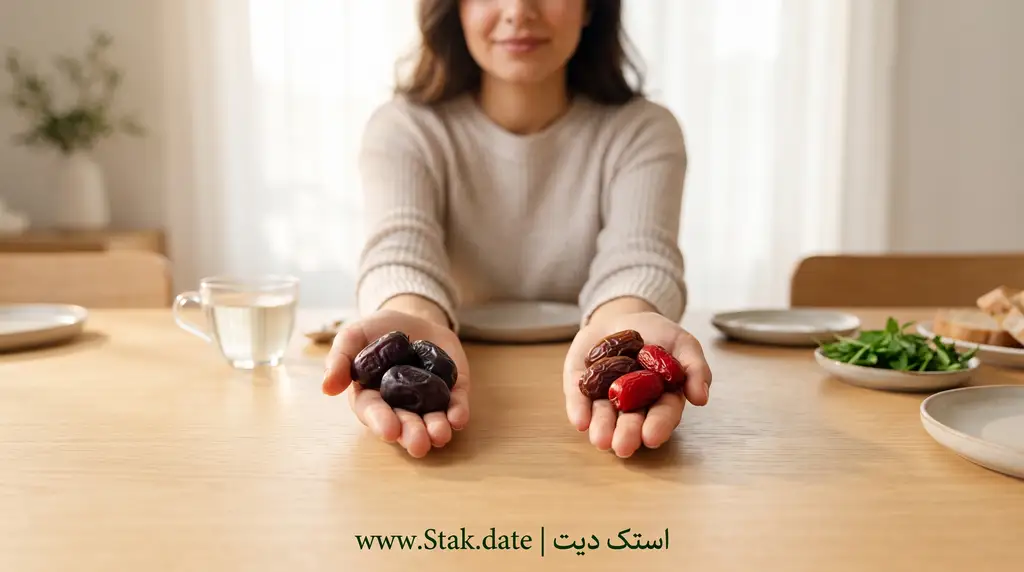 تفاوت خرما و رطب