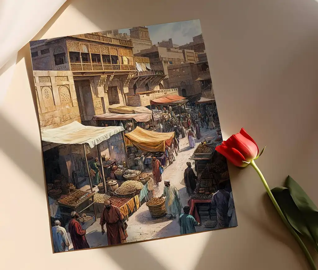 خرما-در-هنر
