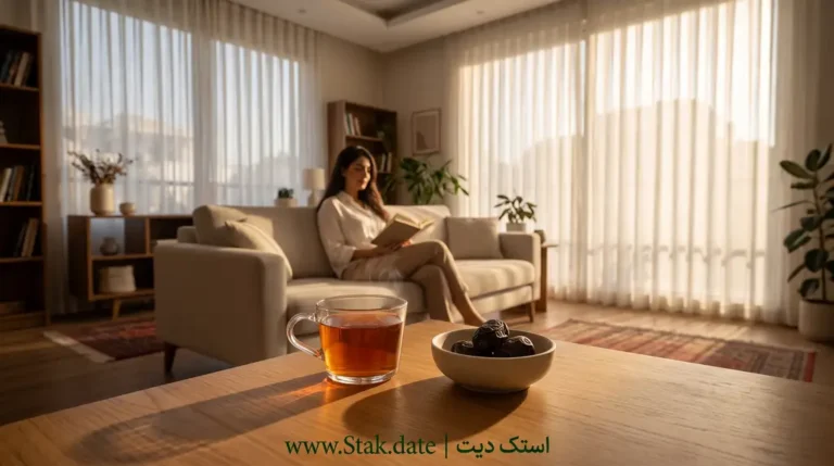 خرمای مضافتی کنار چای