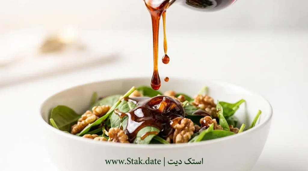 شیره خرما در سالاد