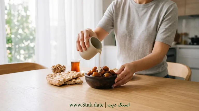 مصرف خرما و ارده (خرمای کبکاب)