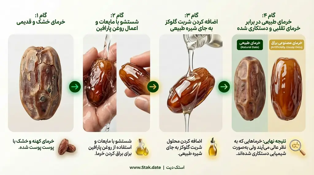 پارافین در صنعت خرما